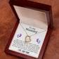 To My Mommy To Hear Your Sweet Words Love Baby Bump Forever Love Necklace