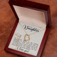 To My Daughter Twists And Turns Of Motherhood Forever Love Necklace