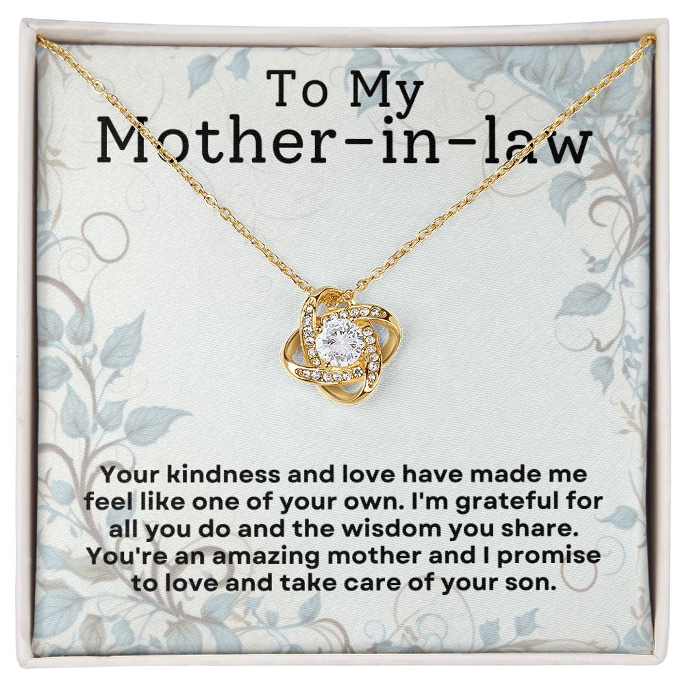To My Mother In Law Your Kindness Love Knot