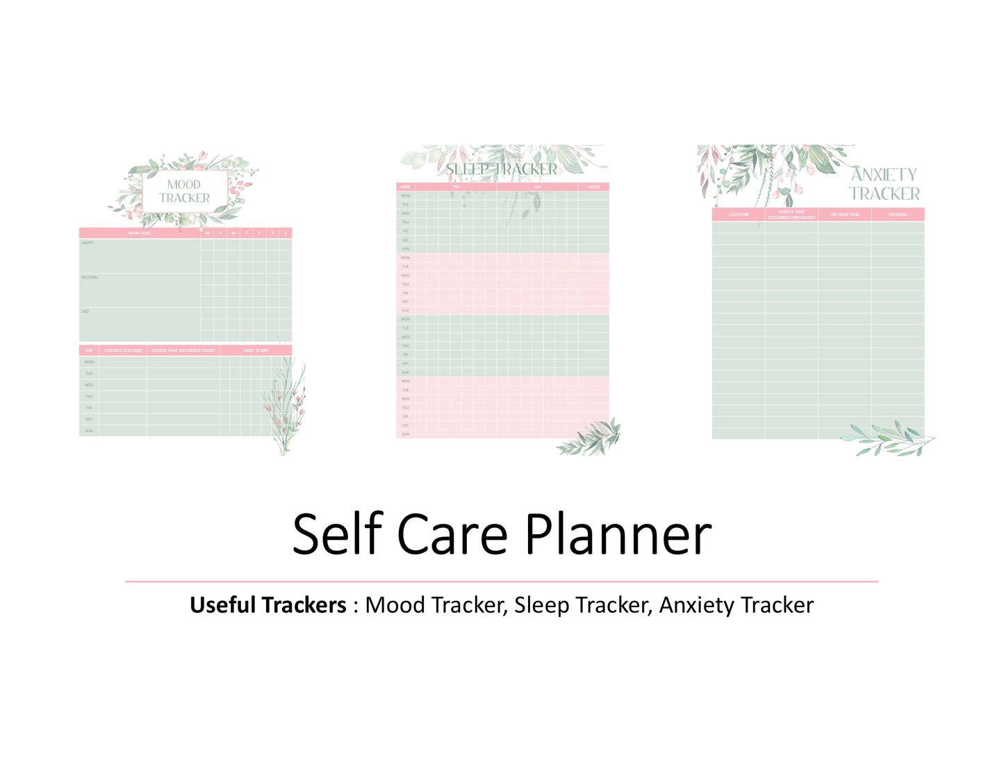 Self Care Planner Printable Volume 1a
