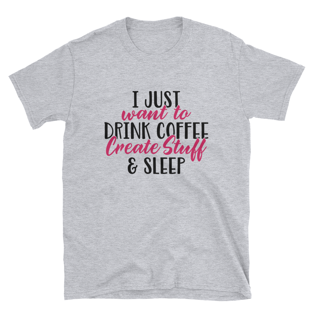 Coffee Create Sleep (Unisex T-shirt) - E2 Express