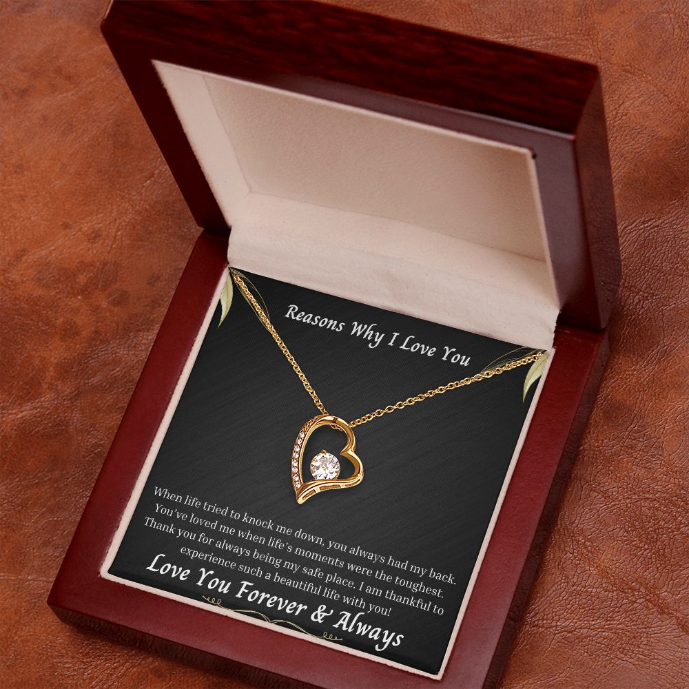 Reasons Why I Love You 010 Forever Love Necklace