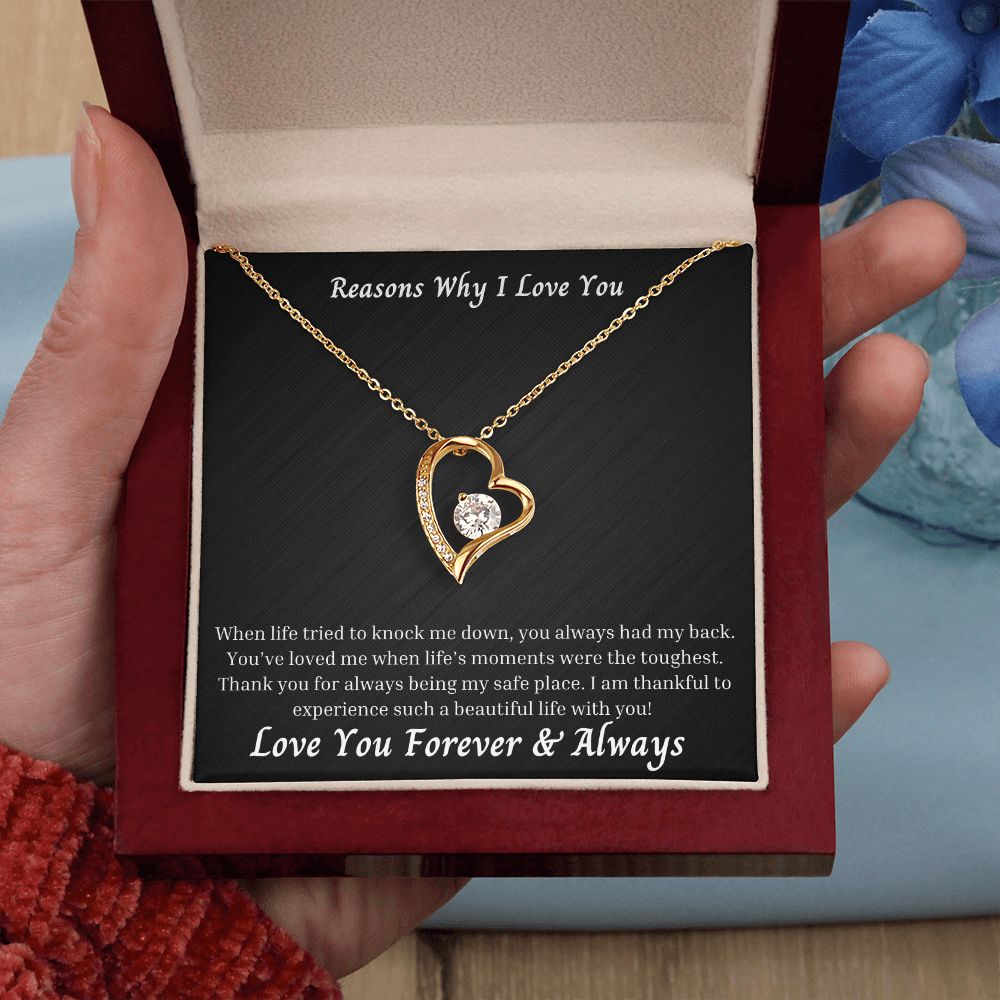 Reasons Why I Love You 009 Forever Love Necklace