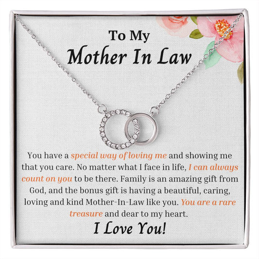 Mother In Law - You Have A Special Way Of Loving Me - Perfect Pair Necklace