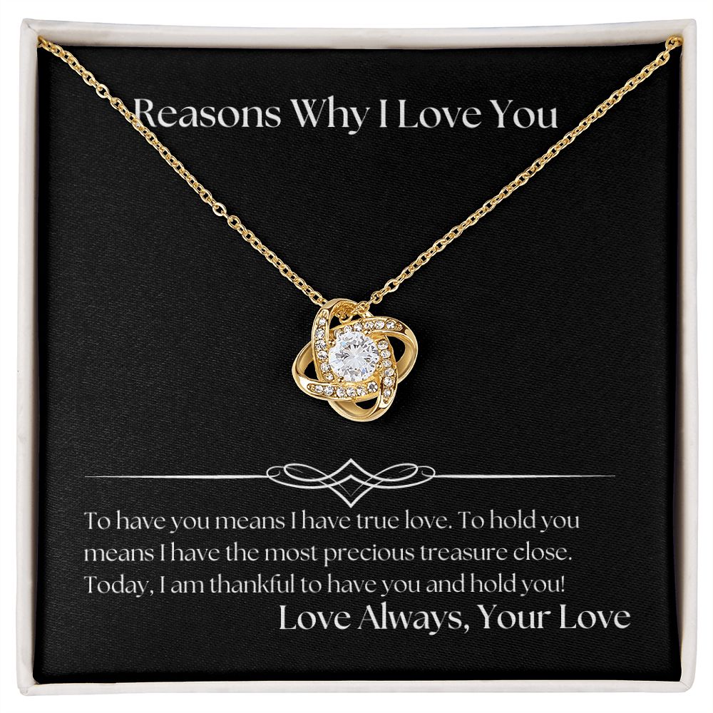 Reasons Why I Love You 002 Love Knot