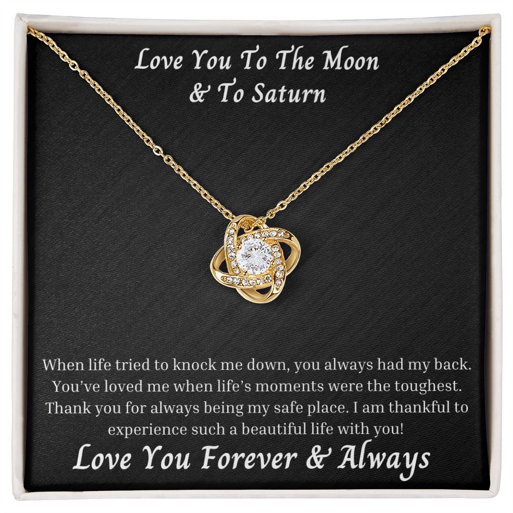 Love You To The Moon And To Saturn 009 Love Knot