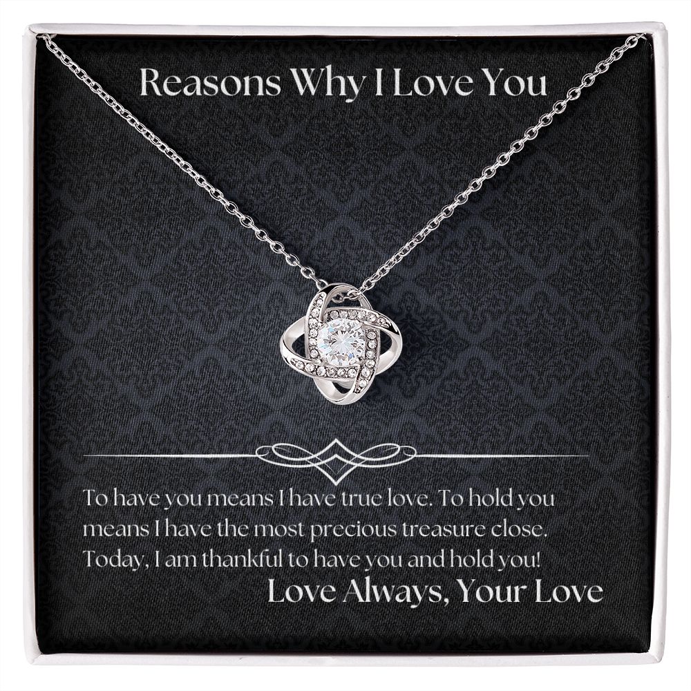 Reasons Why I Love You 003 Love Knot