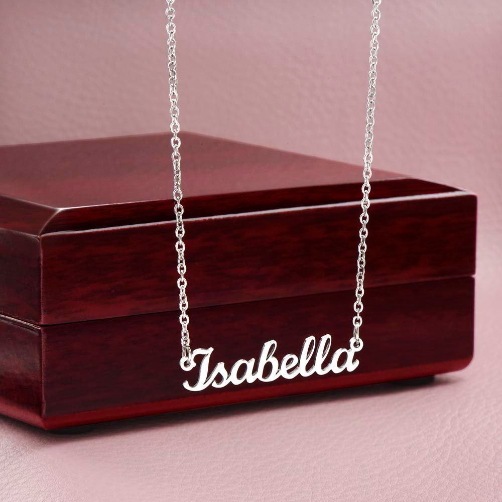 Birthday - Personalized Name Necklace