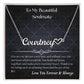 To My Beautiful Soulmate - Personalized Name Necklace with Heart