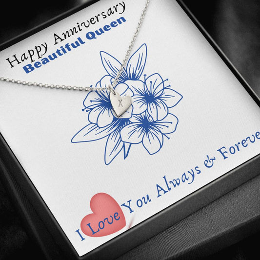 Anniversary Gift For Wife, Queen Necklace, Necklace for Women, I Love You Gift For Her, Beautiful Queen