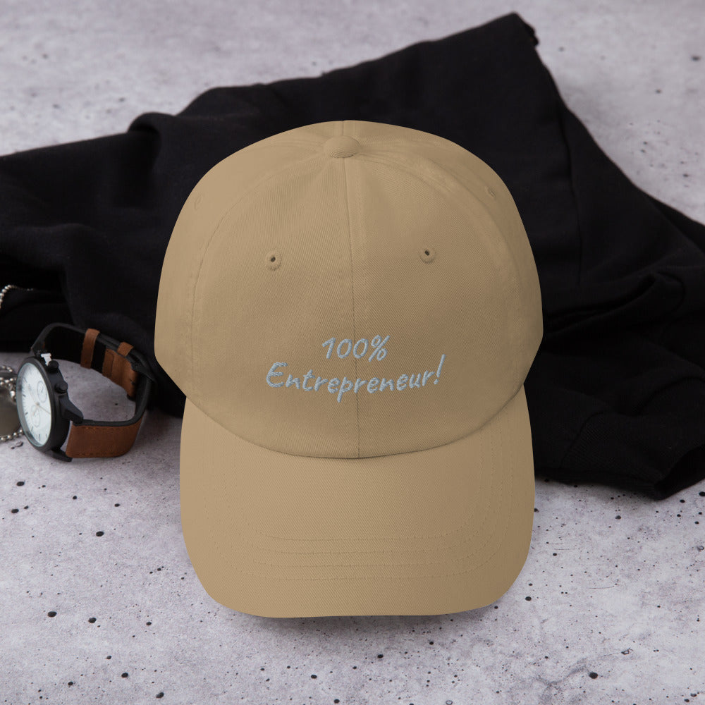 100% Entrepreneur (Dad hat) - E2 Express