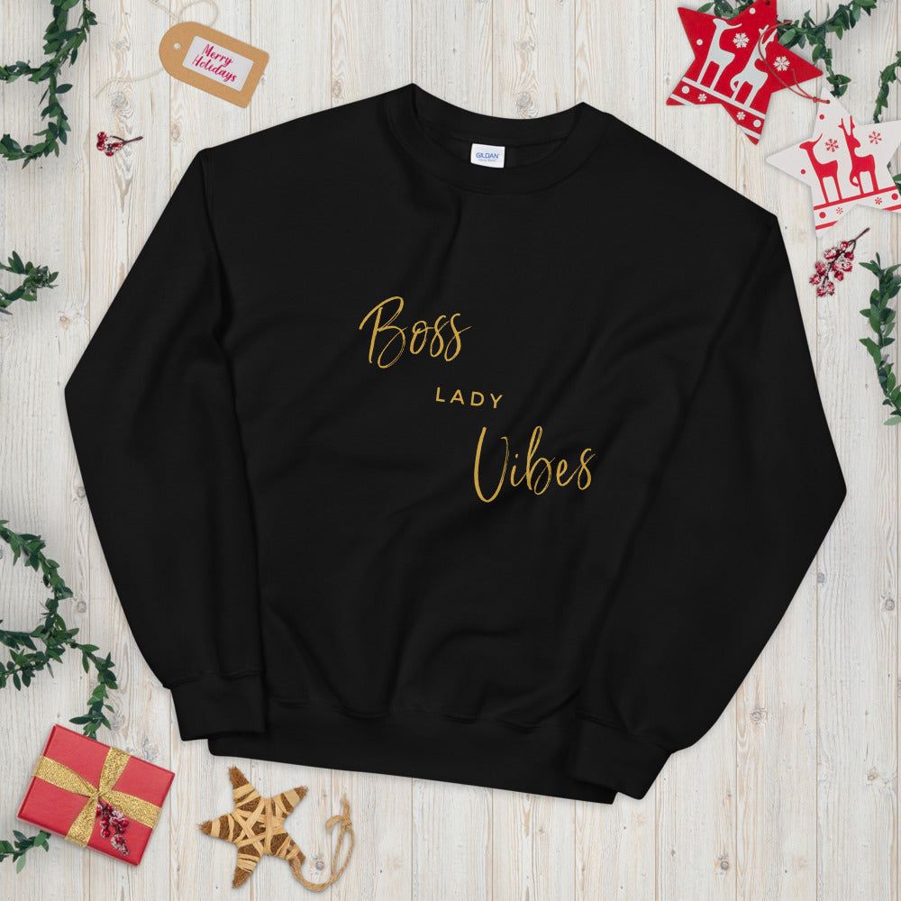 Boss Lady Vibes Unisex Sweatshirt, Entrepreneur Women, Women Who Lead, Girl Boss, Boss Lady, Women T-shirt, Entrepreneur Empowerment, Boss Women