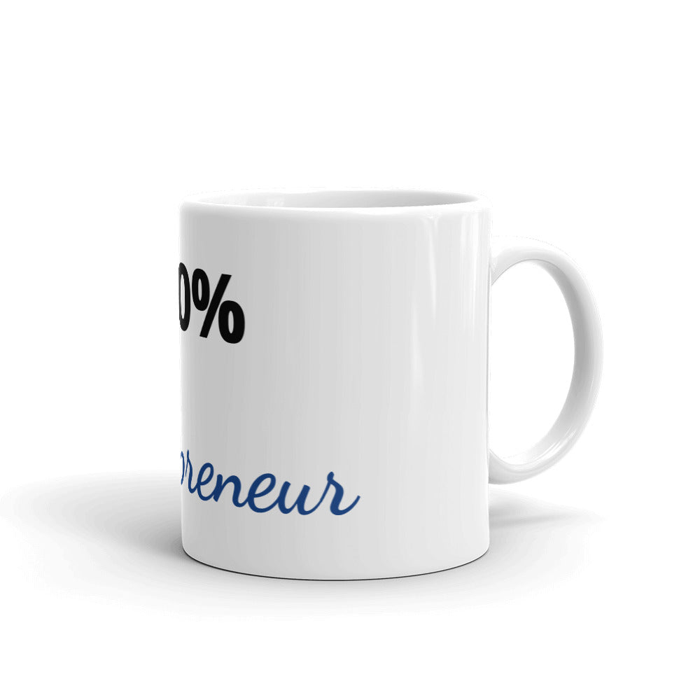 100% Entrepreneur Mug - E2 Express