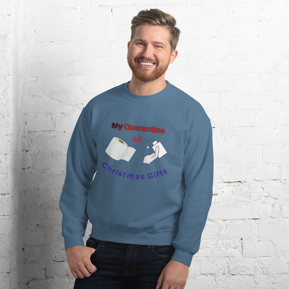 Best Quarantine Gift Sweatshirt, Christmas Funny Sweater