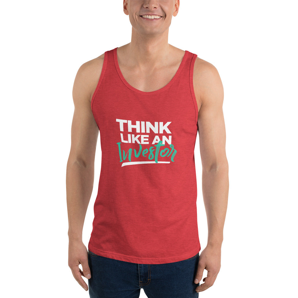 Think Like An Investor (Unisex Tank Top) - E2 Express