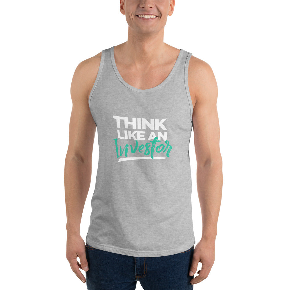 Think Like An Investor (Unisex Tank Top) - E2 Express