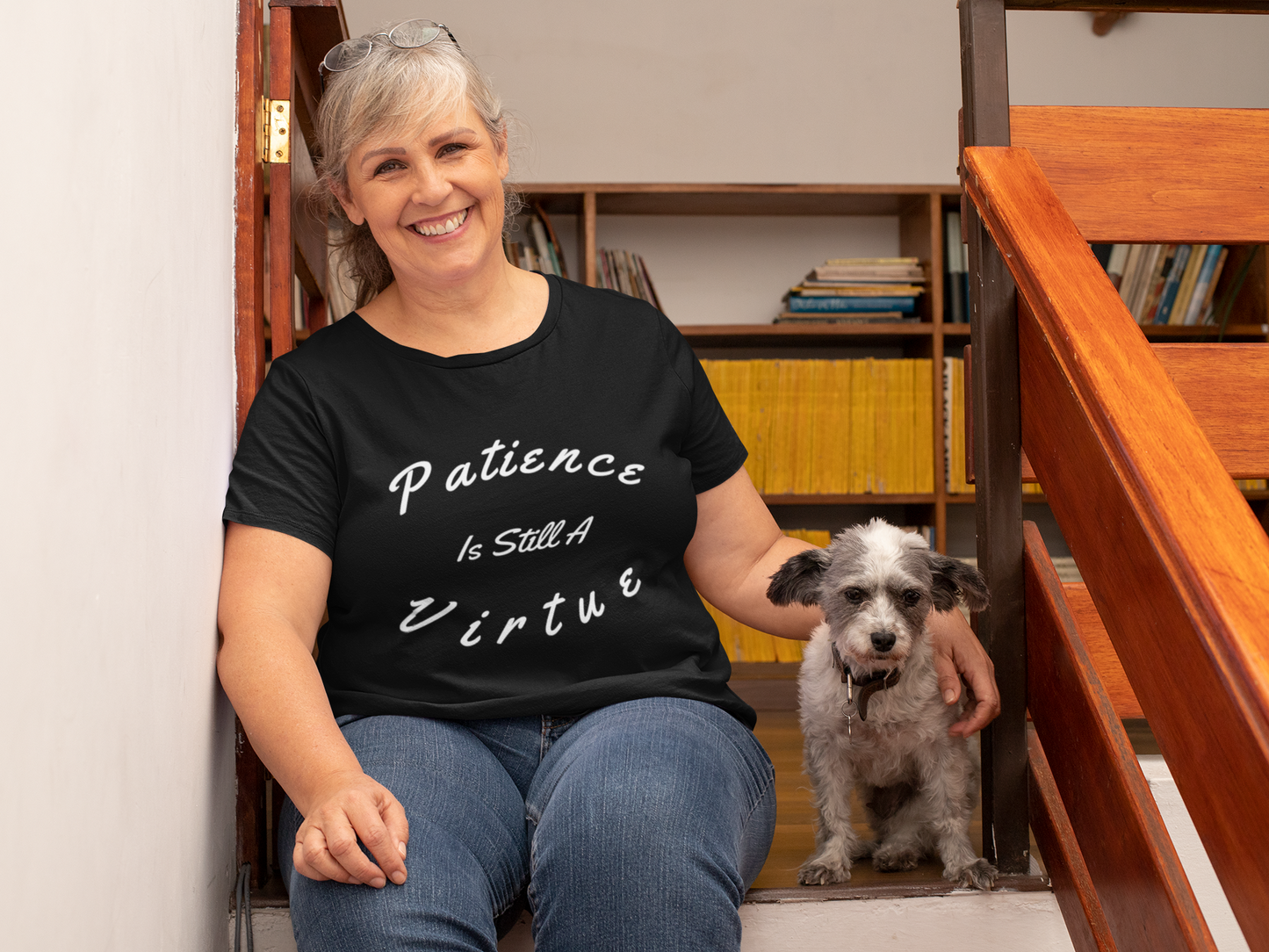 Patience Is Still A Virtue T-shirt, Inspirational Shirt, Positive Quote Tee For Women, Gift For Him Wisdom Tee