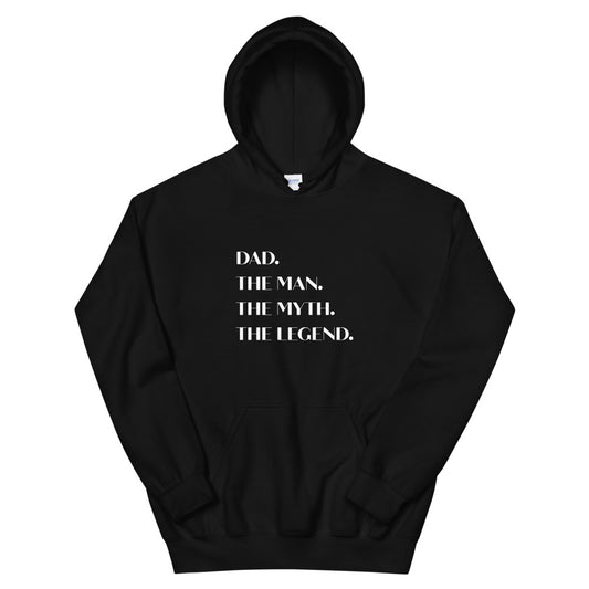 Best personalized gift for man gift for him Dad Husband Fiancé The Man The Myth The Legend Hoodie