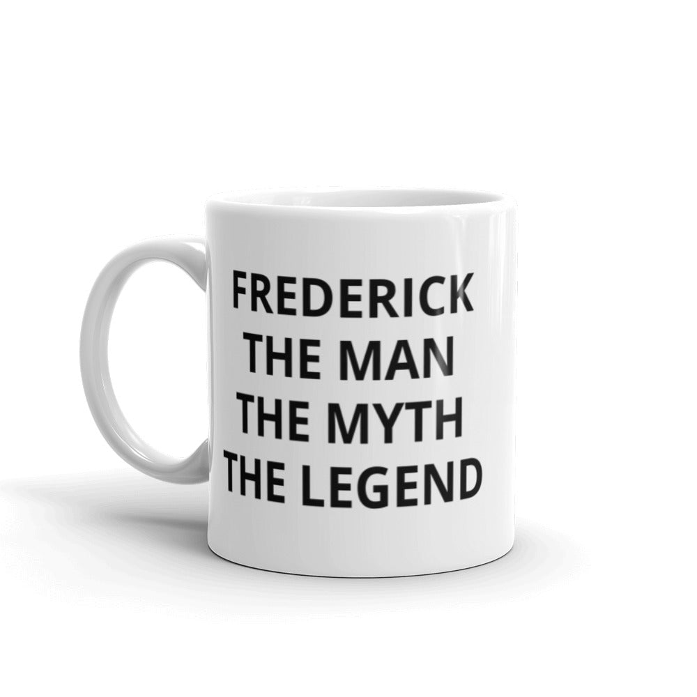 Personalized Gift For Him Mug, The Man The Myth The Legend